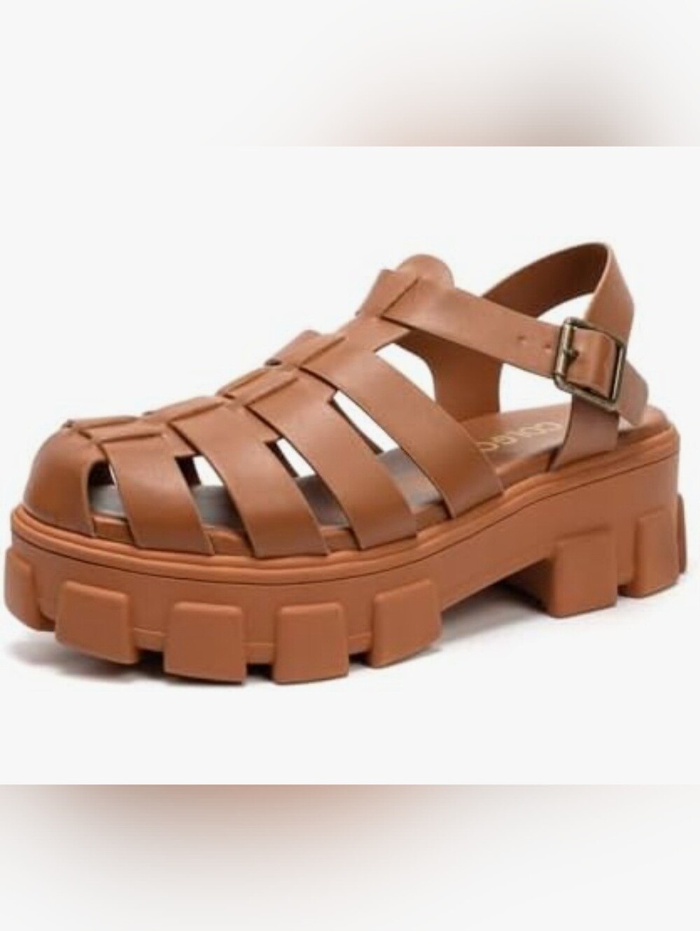 Coutgo Women's Platform Wedge Sandals